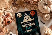 Cute Ghost Halloween Invitation, an Invitation Template by Arslan (Thumbnail 5 of 5)