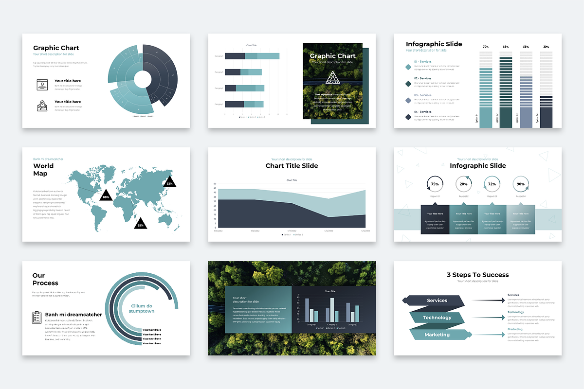 Portal Modern Template Bundle, a Presentation Template by Reshapely (Photo 17 of 36)