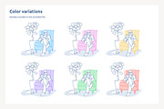 Elder Reading Book on Armchair Cat, a Graphic by PixelBender (Thumbnail 2 of 5)