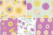 Flower Garden Seamless Patterns, a Pattern Graphic by Youandigraphics (Thumbnail 12 of 14)