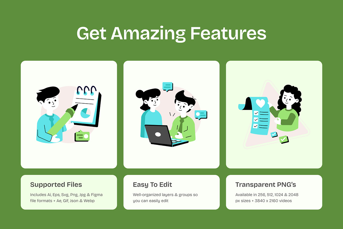 Business Ecosystem Flat Icons Bundle, a Duotone Icon by Vectors Market (Photo 2 of 12)
