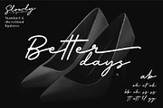 Slowly Signature, a Script Font by Drizy (Thumbnail 6 of 8)
