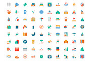 Hotel and Restaurant Colored Icons, a Solid Icon by Creative Stall (Thumbnail 3 of 4)