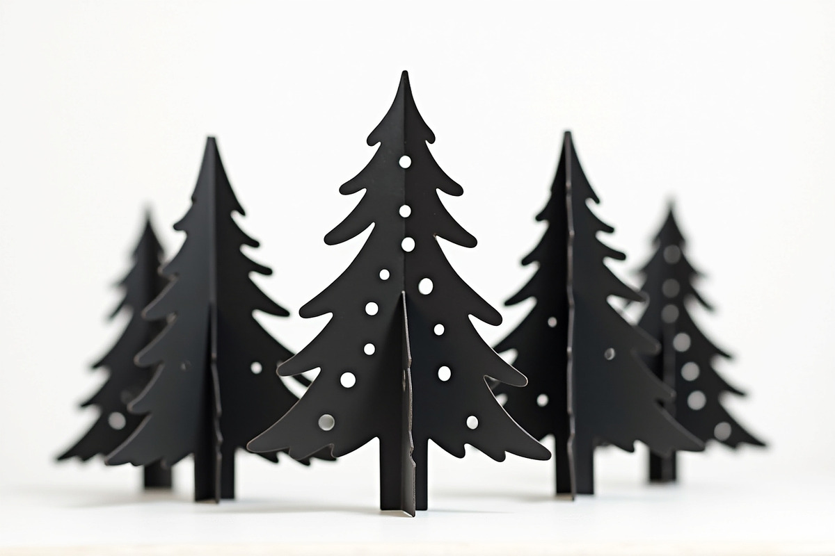Tree Christmas Fir Tree Black, an Illustration by Amazin_art (Photo 9 of 27)