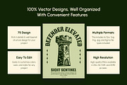 Vintage Military Art Set, an Object Illustration by Prosymbols (Thumbnail 2 of 10)