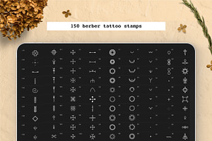 Procreate - Berber Tattoo Kit