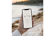 Sunset Beach iPhone Mockup, a Product Mockup by MockupWizard (Thumbnail 5 of 5)