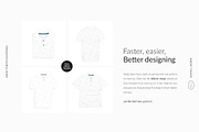 4x Men Polo Ghost Mock-ups FREE DEMO, a Books & Magazine Mockup by Apparel_Mockups (Thumbnail 7 of 22)