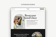 Jada Wordpress Theme, a WordPress Template by The Cherie Studio (Thumbnail 7 of 7)