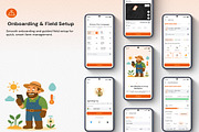 CropCore Smart Farming App UI Kit, an UI Kit Template by Creative Perspective (Thumbnail 3 of 8)
