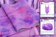 Flowing Fluidity: Set of Patterns, a Decorative Illustration by EireenBel (Thumbnail 4 of 13)