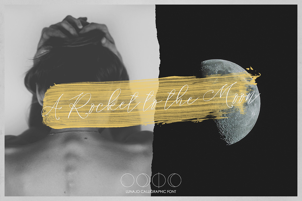 Lunajo - Luxury Signature Font, a Script Font by Veveo Studio (Photo 9 of 11)