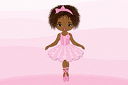 Vector African American Ballerina, an Illustration by TheCreativeMill (Thumbnail 5 of 5)