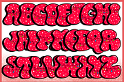 Christmas Groovy Light-PNG fonts, a Symbol Font by It me digital art (Thumbnail 2 of 8)