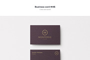 Business Card Logo Template Bundle, a Product Mockup by FoundImages (Thumbnail 59 of 163)