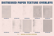 Distressed Paper Texture Overlays, a Texture Graphic by Brian Ritter Design (Thumbnail 10 of 14)