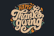 Thanksgiving Day stickers, a Poster Template by Anna's Lettering (Thumbnail 8 of 15)