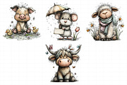 Whimsical Spring Animal Clipart, an Illustration by Daily.Designs (Thumbnail 6 of 8)
