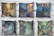 Fantasy Enchanted Forest  Paper, a Background Graphic by LA Design (Thumbnail 6 of 10)