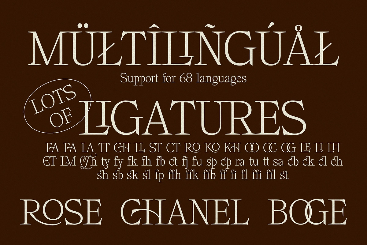 Prestigea, a Serif Font by Dora Typefoundry (Photo 10 of 10)