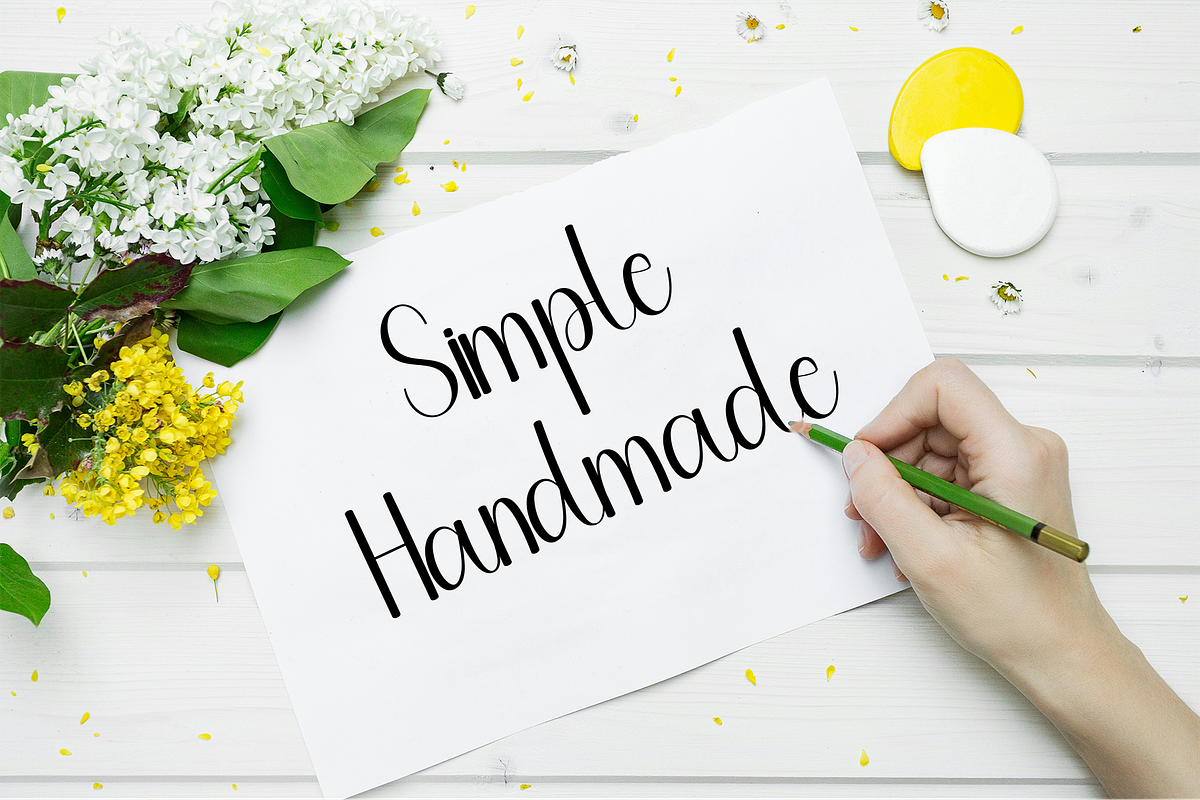 Pleace Love, a Handwritten Font by FreshTypeINK (Photo 3 of 8)
