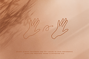 Hand Logo Line Illustrations, an Illustration by Rough Edges Supply Co. (Thumbnail 8 of 12)