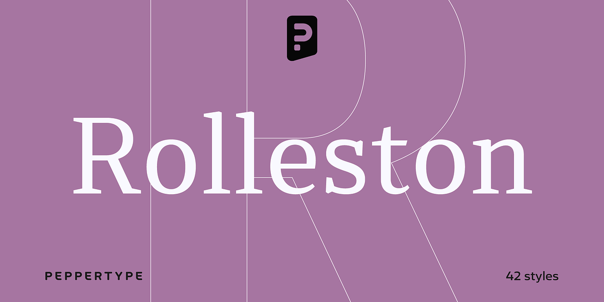 Rolleston, a Serif Font by Pepper Type (Photo 1 of 12)