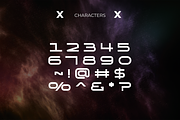 Zaiden - Futuristic Typeface, a Sans Serif Font by HipFonts (Thumbnail 10 of 10)