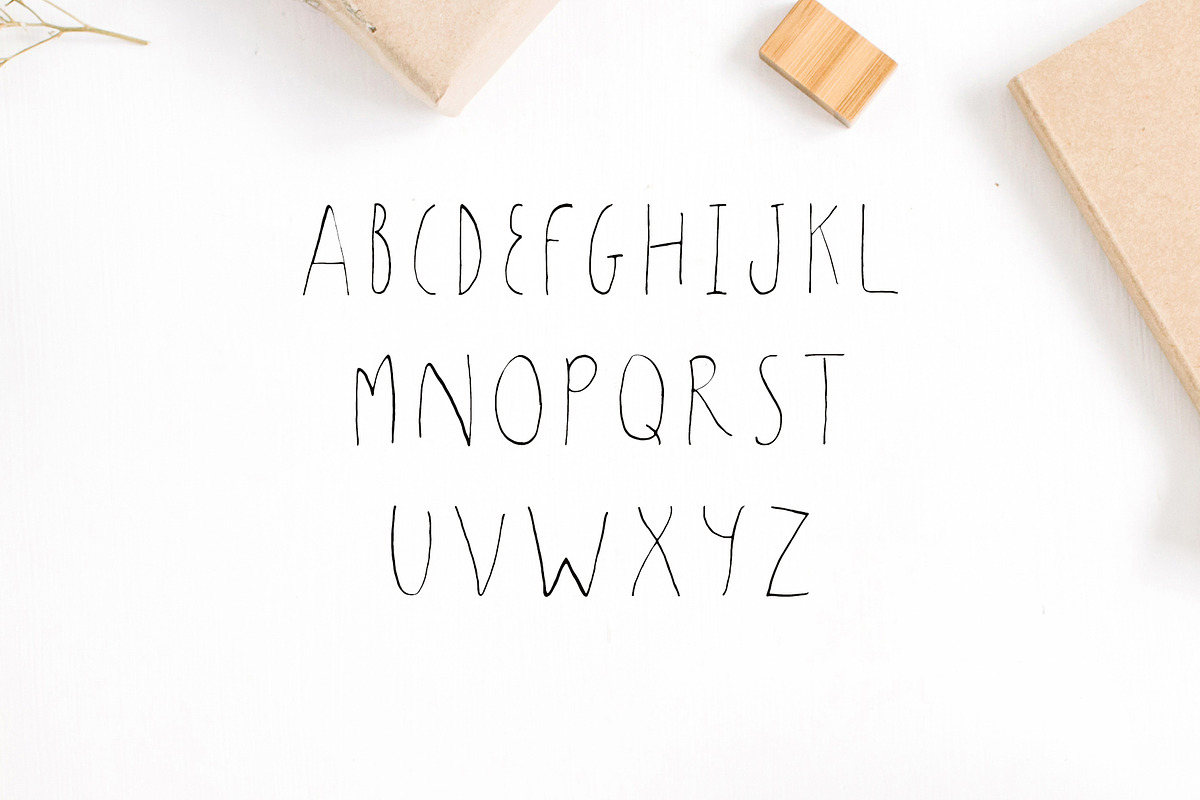 Sharoon Handwritten Sans Serif Font preview 2