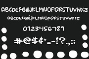 Bubbly font, is a fun and wet font!, a Font by Sofs designs (Thumbnail 4 of 4)