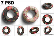 Swim Ring Mockup, a Product Mockup by Designbuys (Thumbnail 1 of 9)