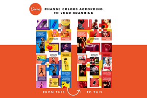 Fit And Happy Canva Instagram Puzzle