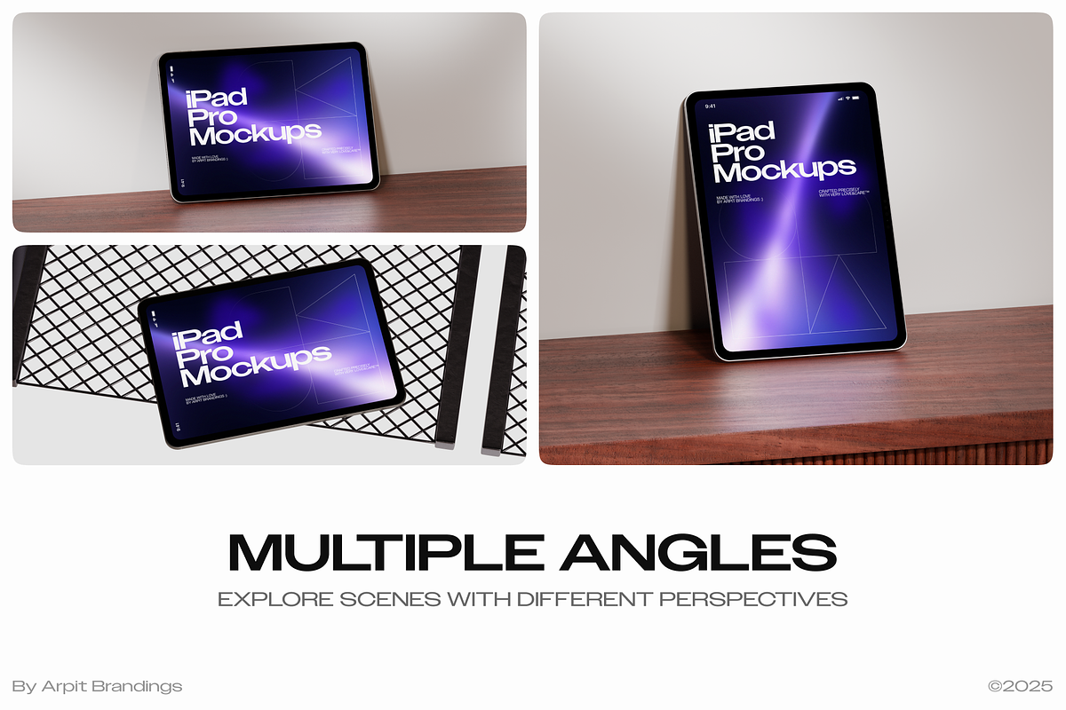 Branding Mockups - iPad Pro, an iPad Mockup by Arpit Brandings (Photo 3 of 6)