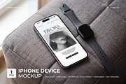 Elvora - iPhone Device Mockup, an iPhone Mockup by Heinzel Std Mockup (Thumbnail 1 of 5)