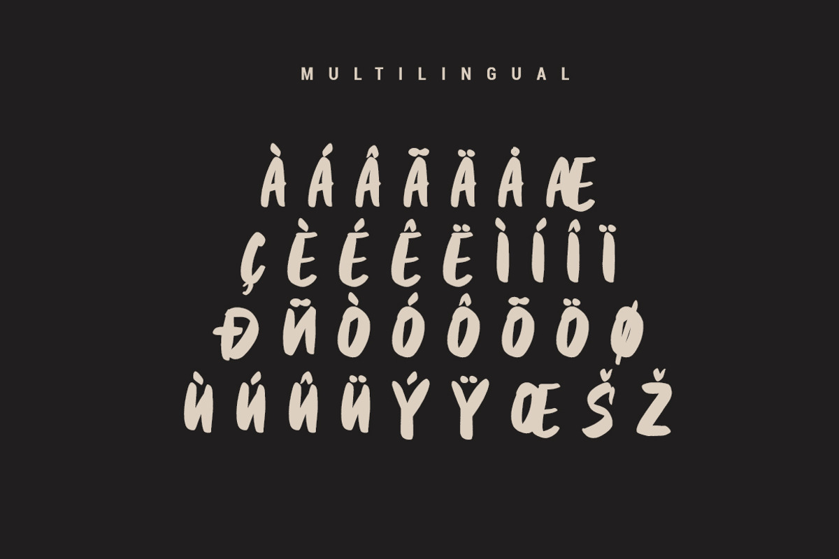Gelisah - Handbrush Font, a Font by skiiller studio (Photo 7 of 8)