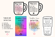 Beverage Care Bundle – Mug & Tumbler, an Object Graphic by MIRoots Design Studio (Thumbnail 2 of 4)