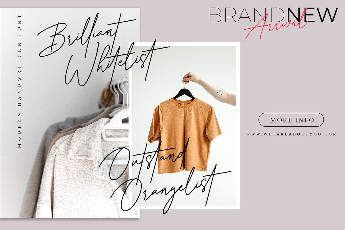Rosalinda Signature Font, a Script Font by MJB Letters (Photo 8 of 10)