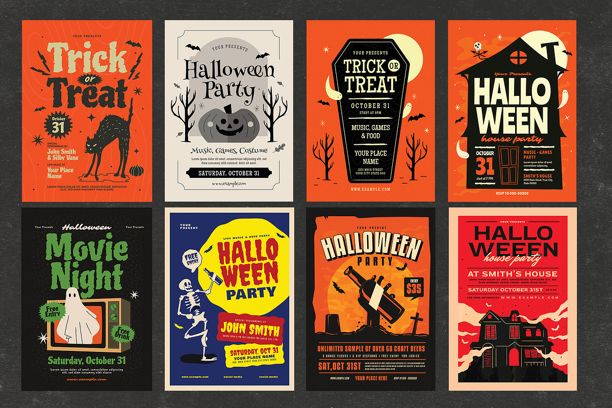 31 Halloween Flyer Bundle, a Flyer Template by Guuver (Photo 5 of 5)