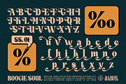 Boogie Soul Typeface, a Serif Font by alit design (Thumbnail 13 of 18)