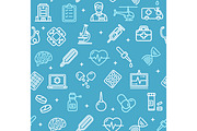 Medicine Pattern Background | Graphic Patterns ~ Creative Market