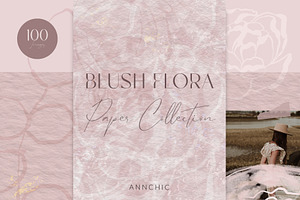 Blush Chic Backgrounds & Florals