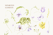 Ethereal Meadow hand painted art, a Decorative Illustration by ArtMaslyana (Thumbnail 14 of 15)