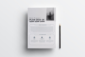 Project Plan Word, Indesign, Canva