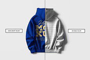 Hoodie Mockup, a Hoody Mockup by sagesmask.com (Thumbnail 5 of 9)