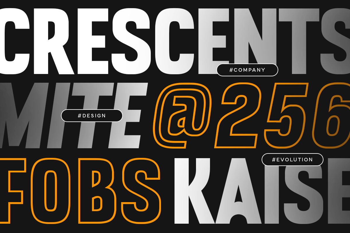 KOBA - Modern Brutalism Logo Font, a Sans Serif Font by Hamz Studio (Photo 12 of 12)