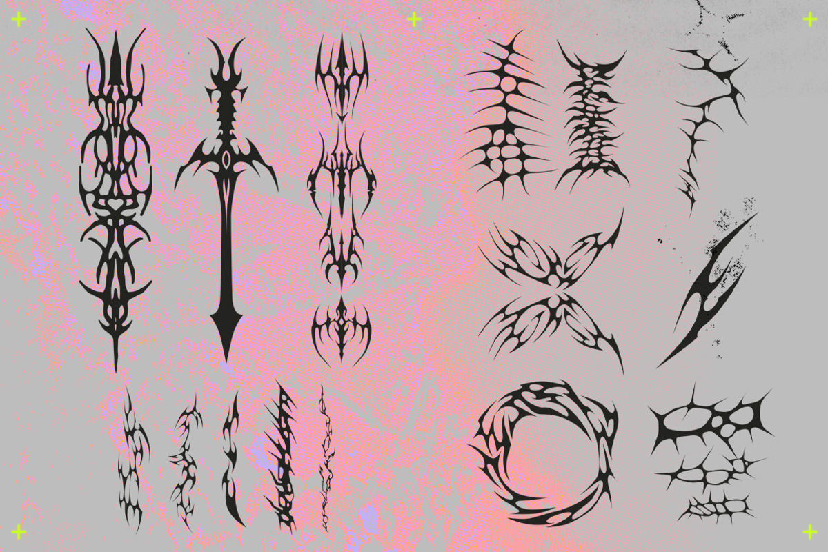 Neo Tribal Tattoo, a Decorative Illustration by HYPER HIROⓇ (Photo 3 of 4)