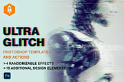 ULTRA GLITCH - Glitch Effect Action, an Action Add-On by DesignRocket (Thumbnail 1 of 9)