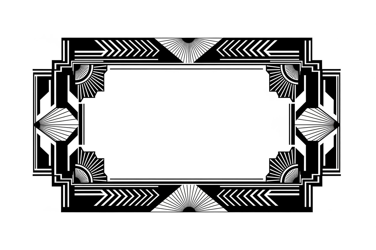 Art Deco Frame SVG Bundle, an Illustration by Gaye Art (Photo 13 of 31)