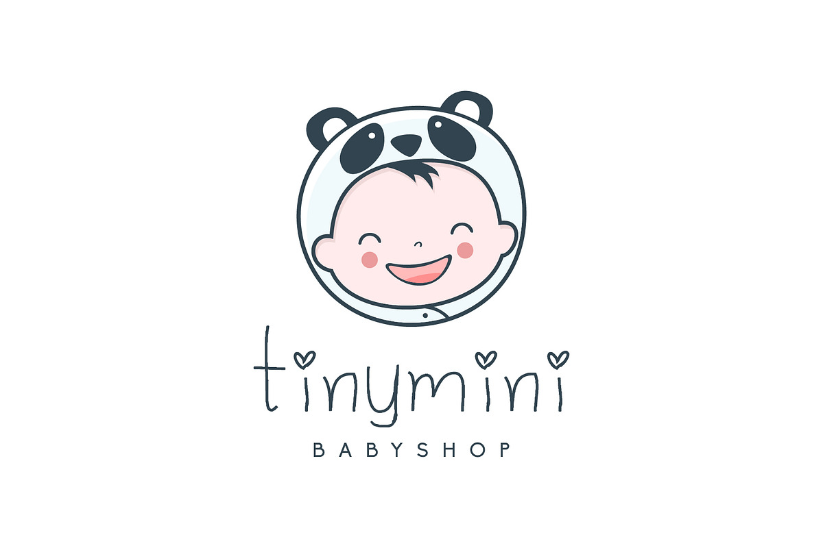 Cute Little Baby Logo, a Branding & Logo Template by zdson