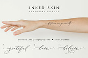 Besotted  Wedding Calligraphy Font, a Script Font by Mila Garret (Thumbnail 6 of 14)
